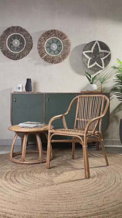 Linnga Bamboo Chair | Rattan Chair | Patio Chair