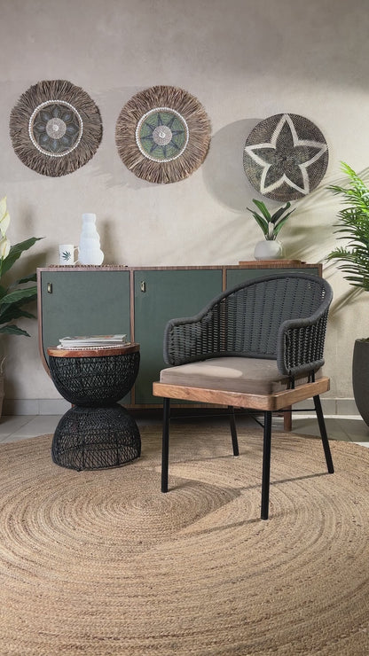 Comfortable Acacia Wood Chairs for Lounge and Home Decor