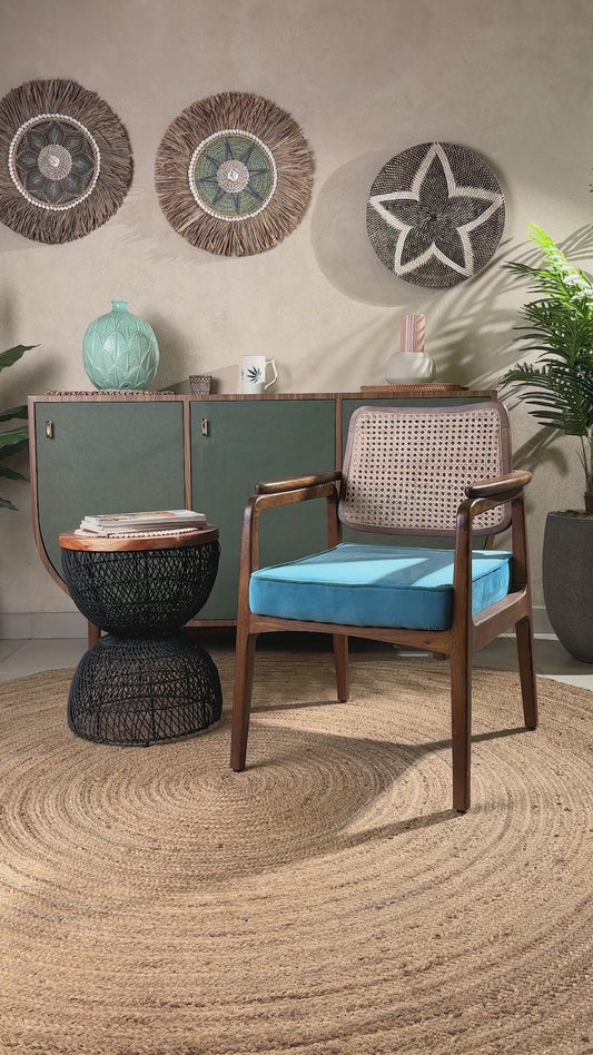 Comfortable Acacia Wood Chairs for Bedroom and Lounge