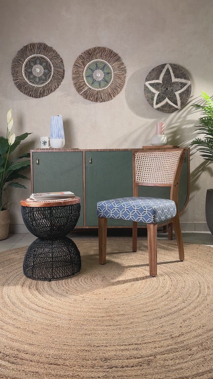 Elegant Acacia Wood Chairs for Living Room