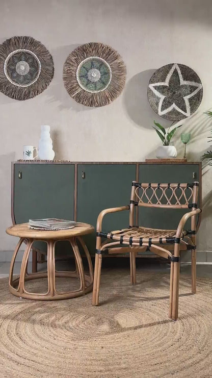 Nimpuna Bamboo Chair | Rattan Chair | Modern Chair for Living Room