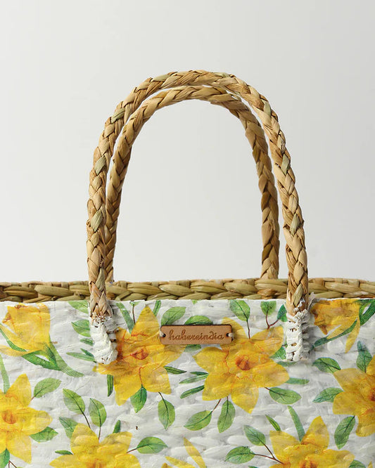 Rustic Handmade Seagrass Basket for Gifting, Clutter-Free Storage, and Home Styling