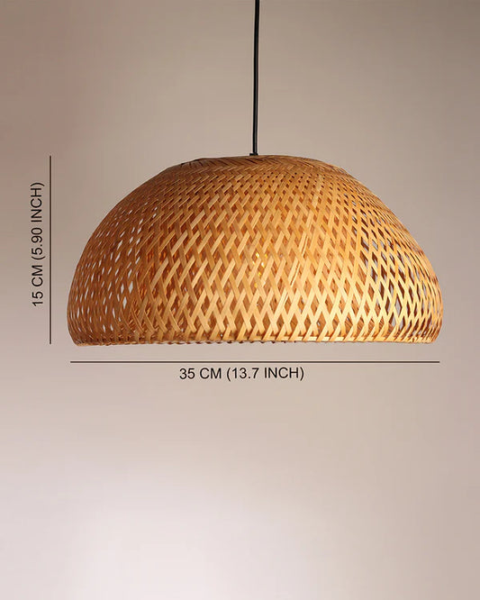 Natural Bamboo Pendant Lamp for Bedroom and Living Room