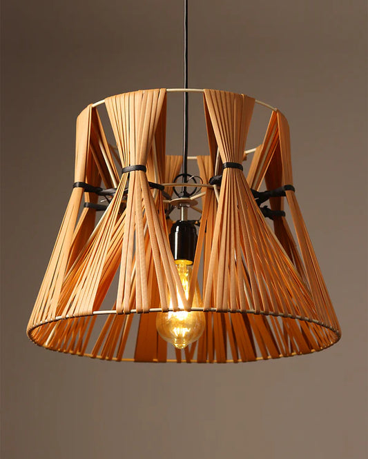 Stylish Raffia Pendant Light for Bedroom and Study Room