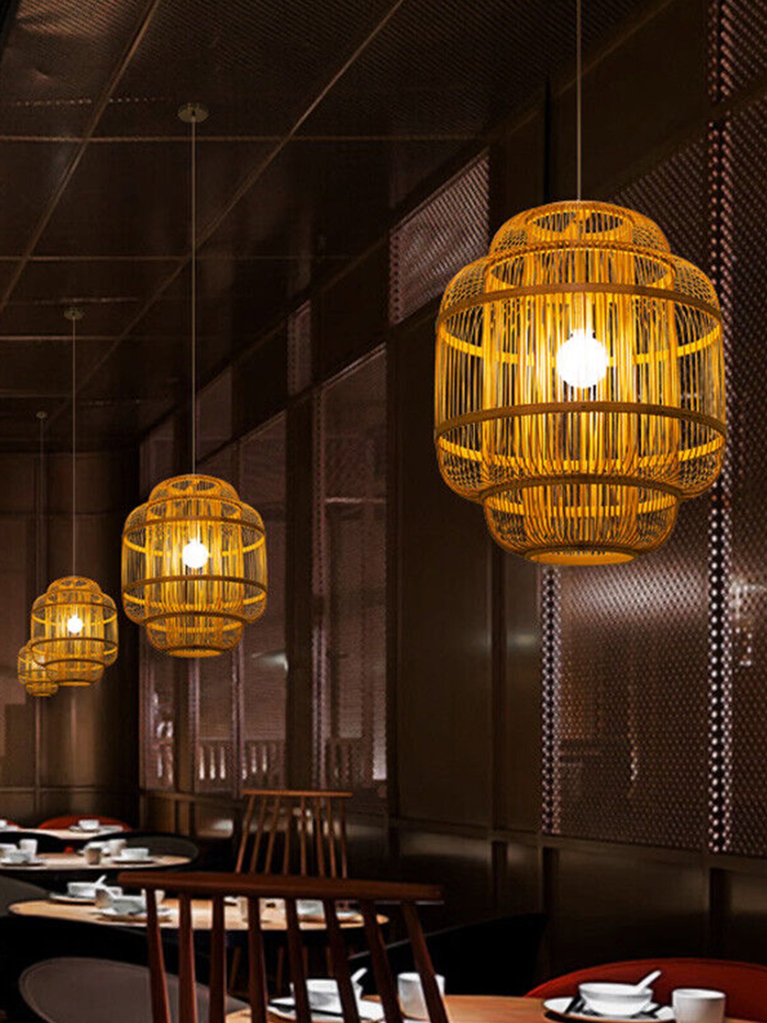 Bamboo Pendant Lights