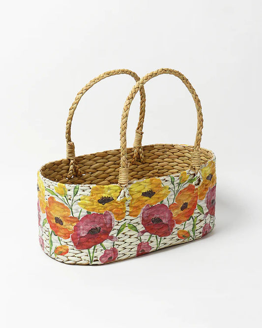 Seagrass Storage Organizer Basket for Gifts, Fruits, and Everyday Home Use