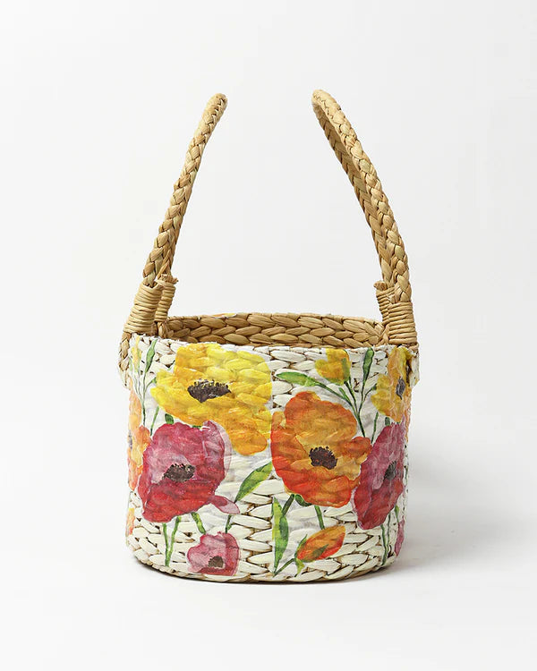 Seagrass Storage Organizer Basket for Gifts, Fruits, and Everyday Home Use