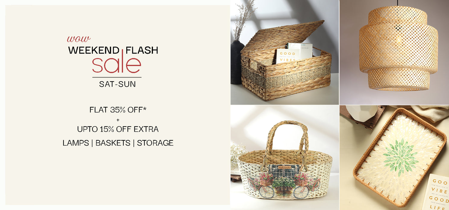 Gift baskets & Bamboo lamps