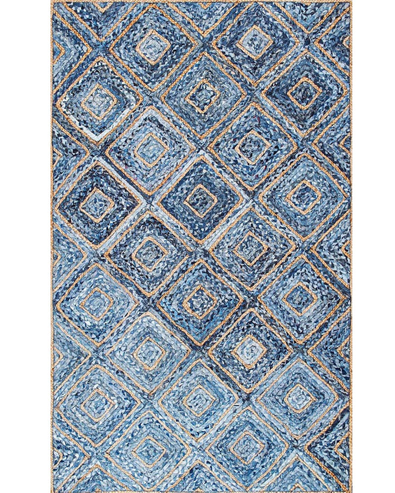 Denim Jute Area Carpet