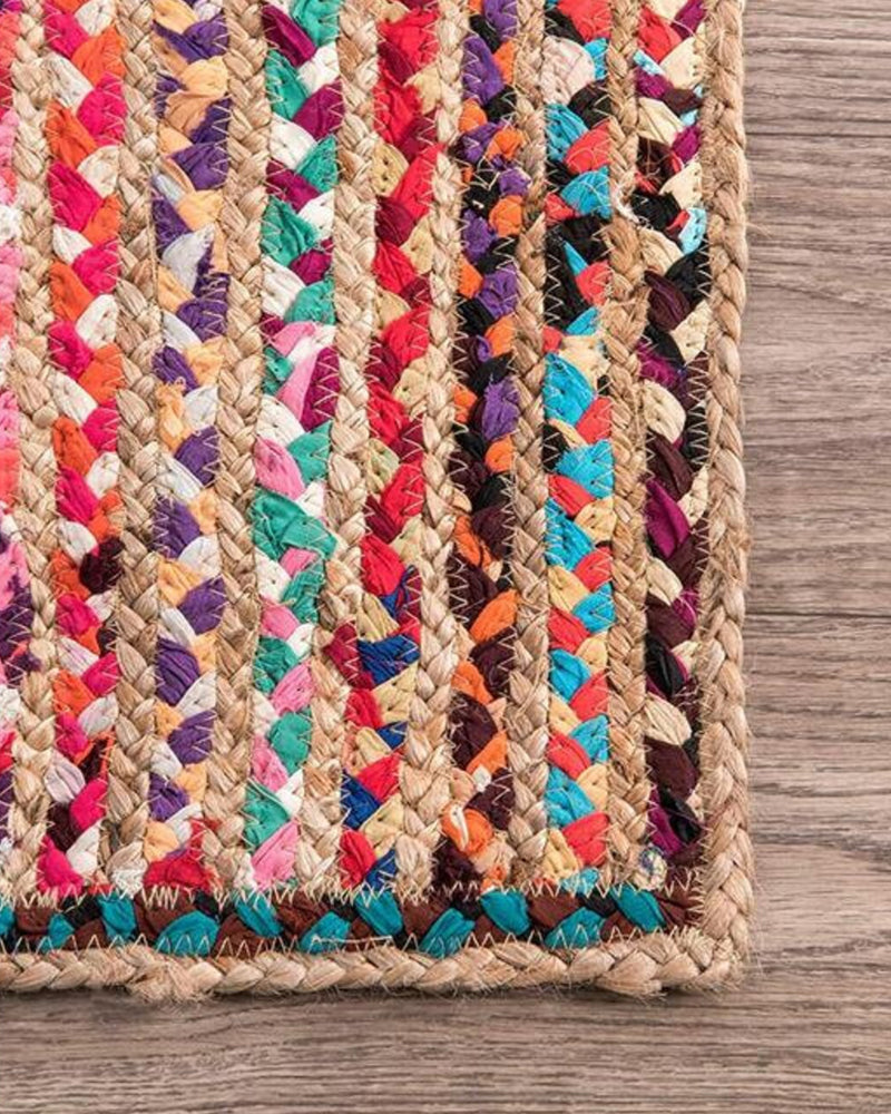 Jute Chindi Area Carpet - Buy Online Jute Chindi Rugs – Habere India