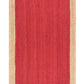  Red Jute Carpet 