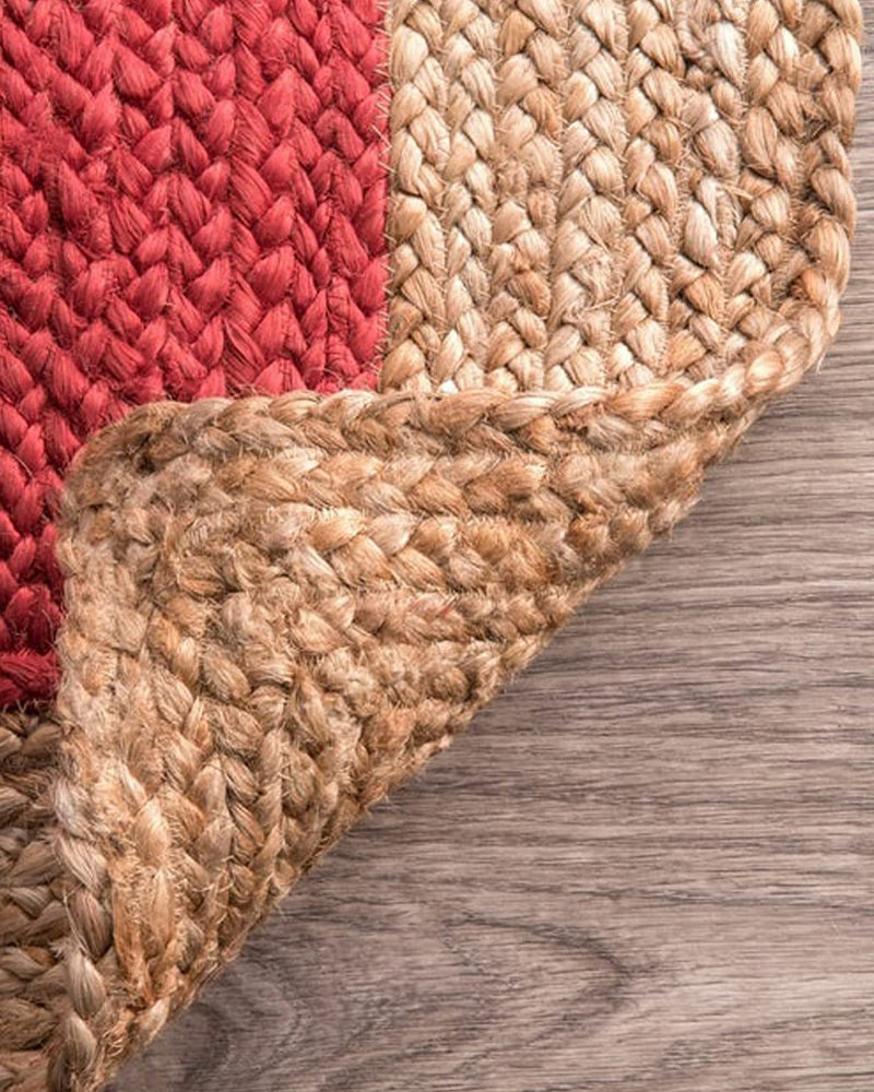  Red Jute Carpet 