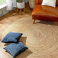 Jute Round Area Rug