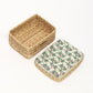 Seagrass Lid Storage Box