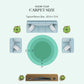 carpet  size chart