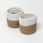 Jute Planter & Storage Baskets