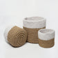 Jute Crochet Storage Basket