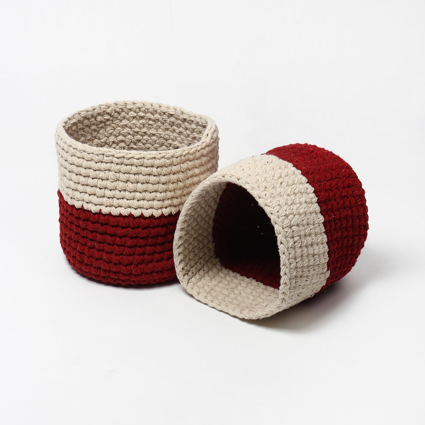 Jute Crochet Storage Basket