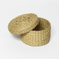 Round Seagrass Lid Box