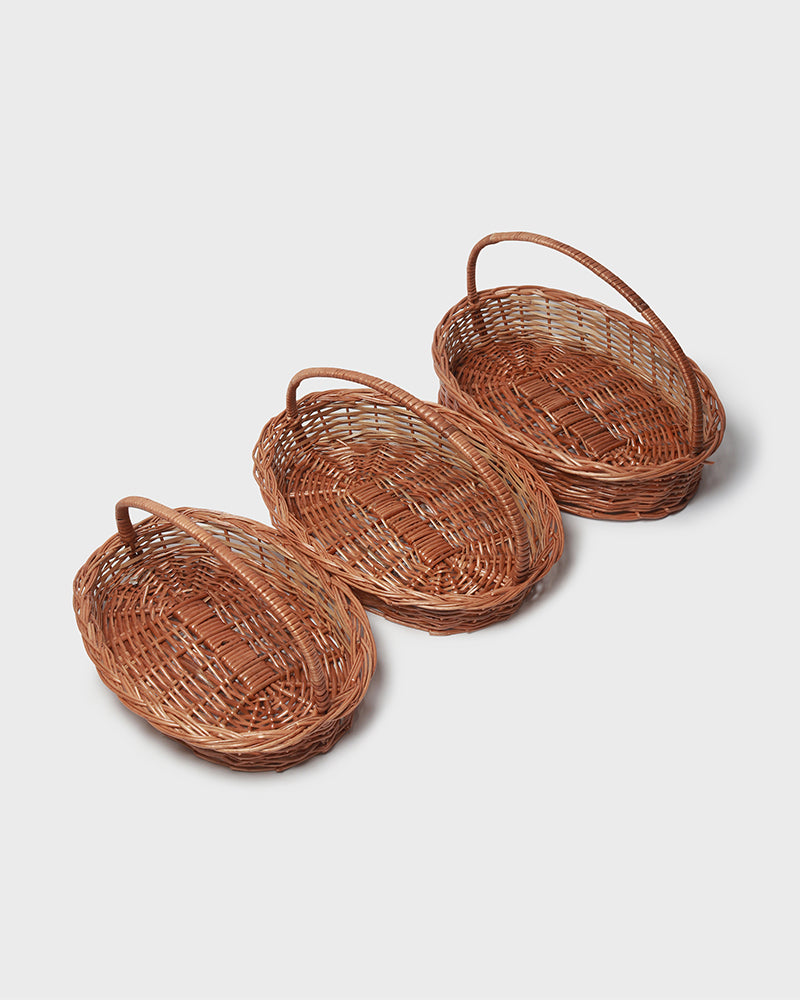 Wicker Oval Baskets