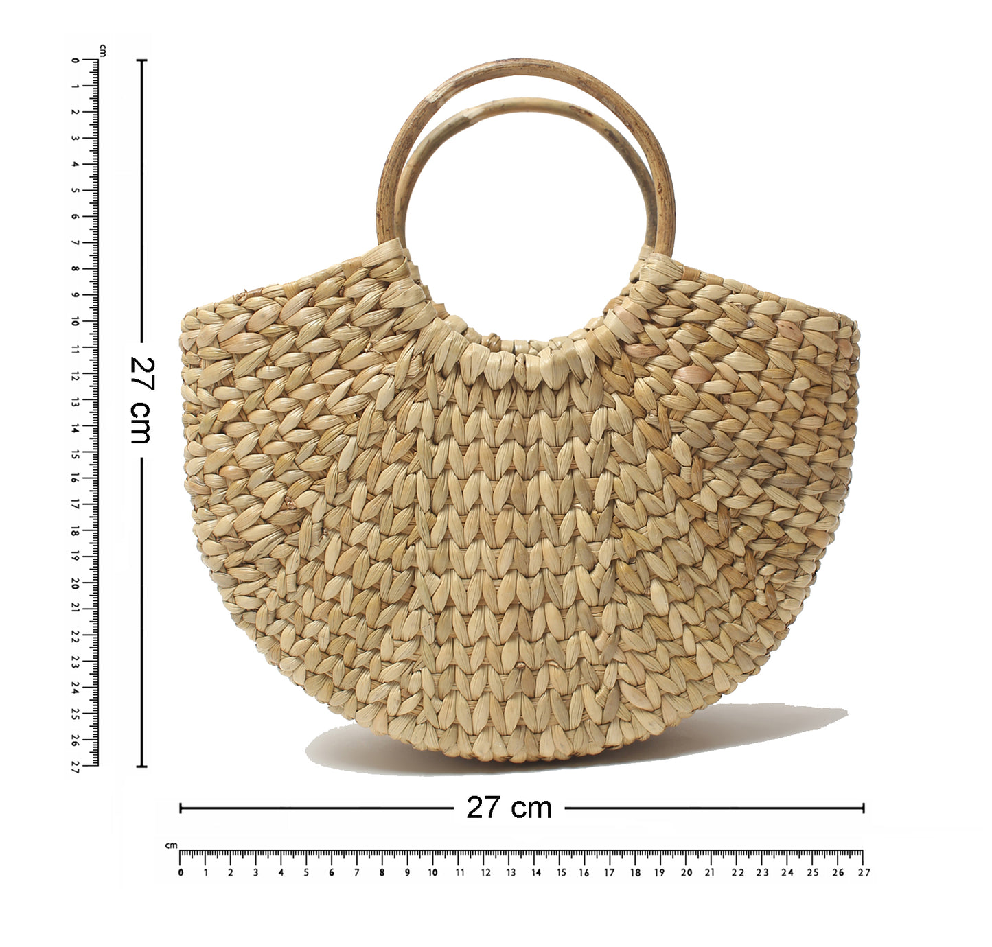 moon shape beach bag