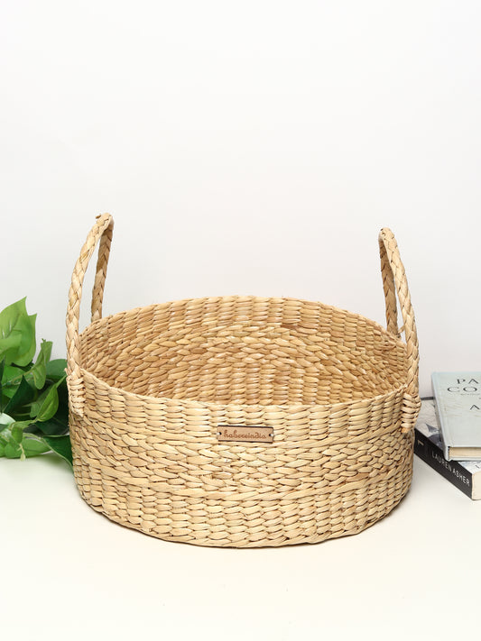 Panier cadeau rond