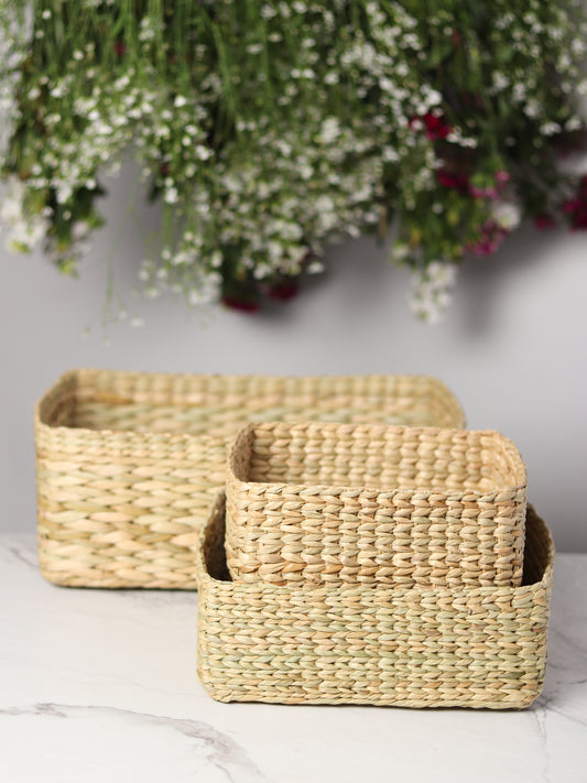 Seagrass Storage Trays