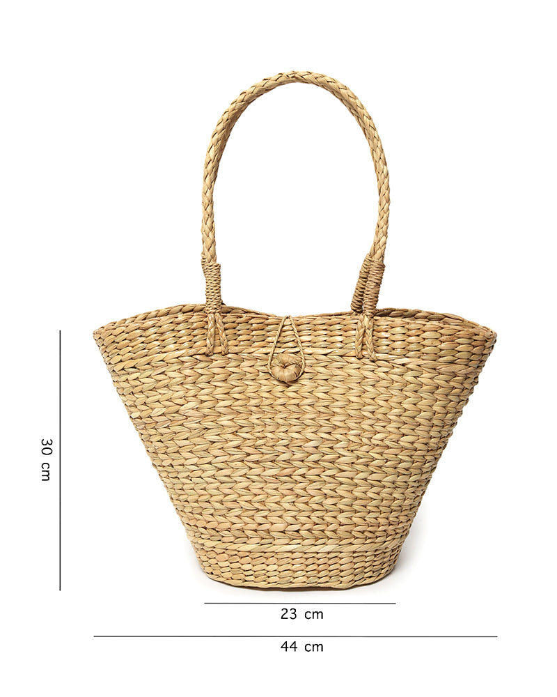 Natural Seagrass Boat Basket & Shopping basket – Habere India