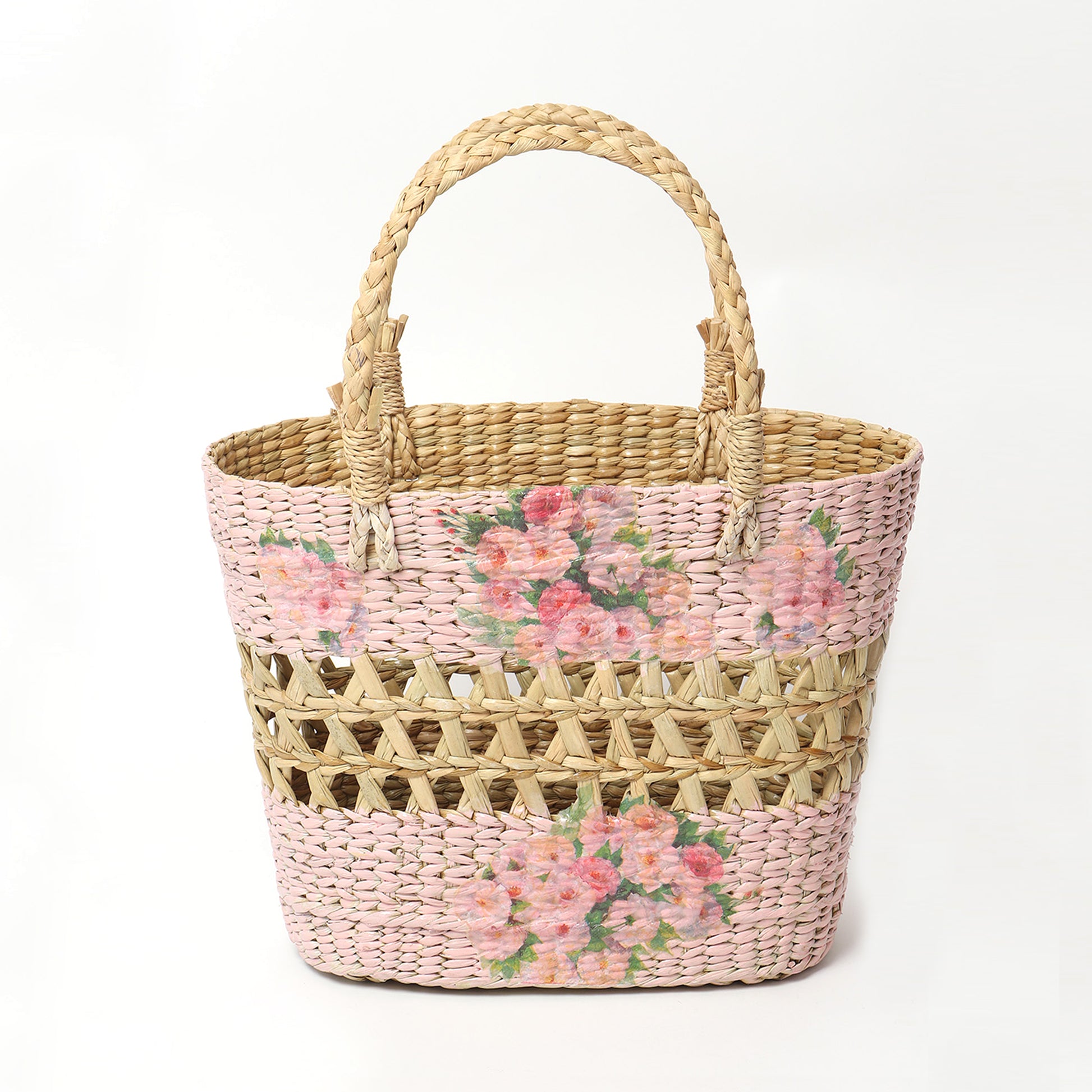 Seagrass Shopping Basket - Jali