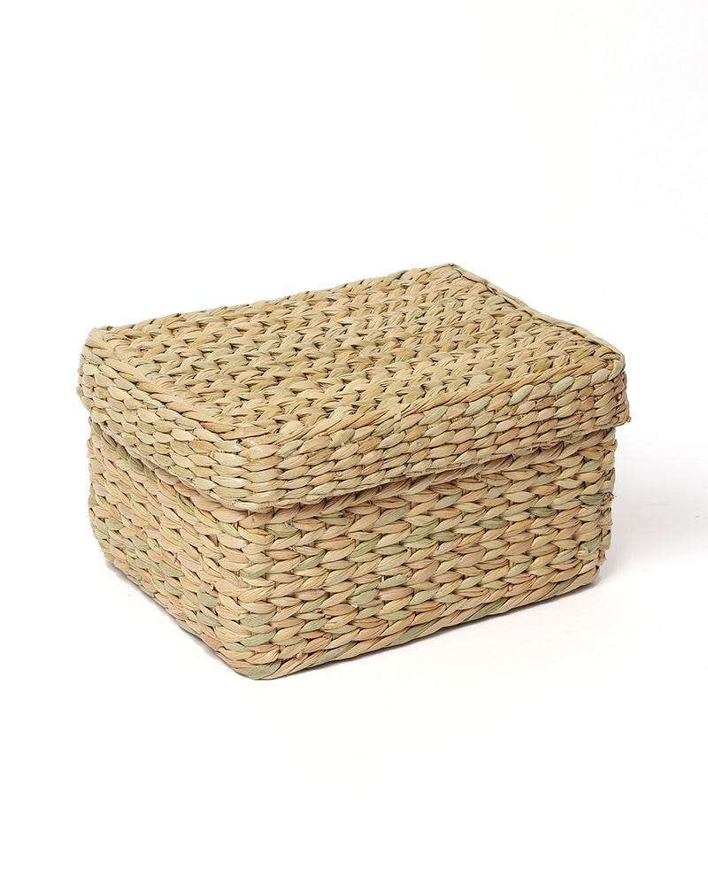 Gifting Small Box With Seagrass Lid