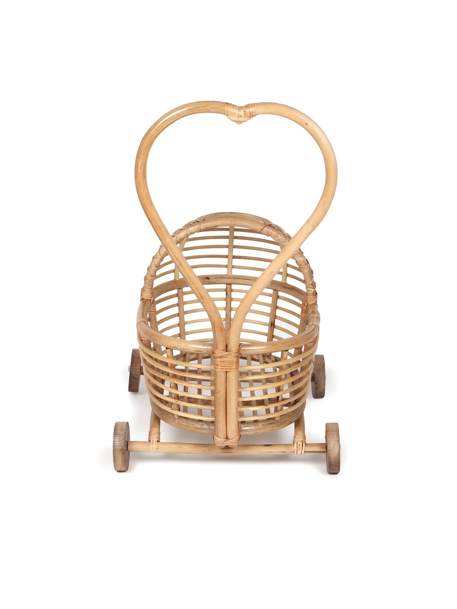 Rattan Baby Stroller Bamboo Baby Carrier Pram – Habere India