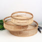 Cane Gift Hamper Tray Set