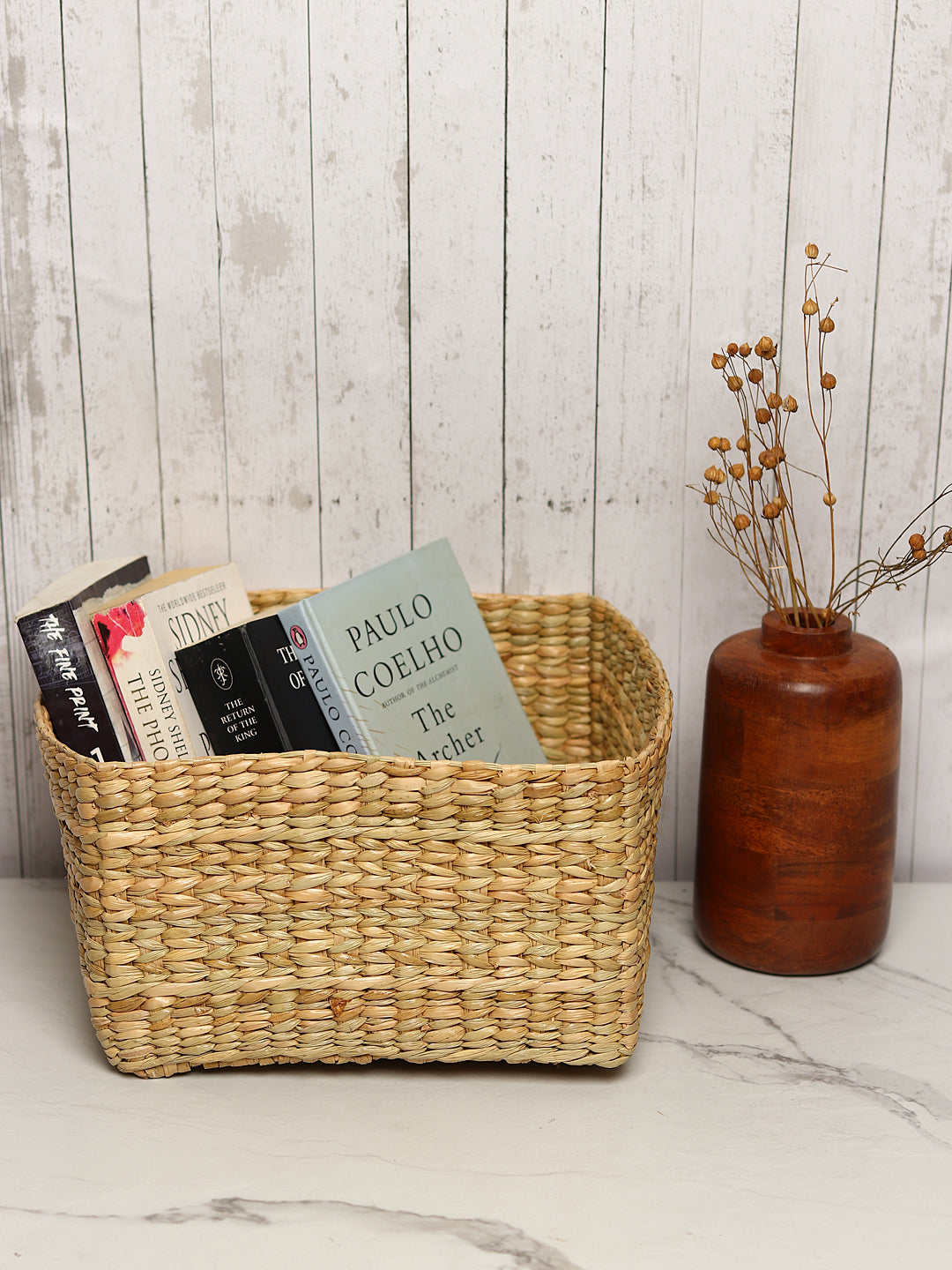 Seagrass Shelf Basket