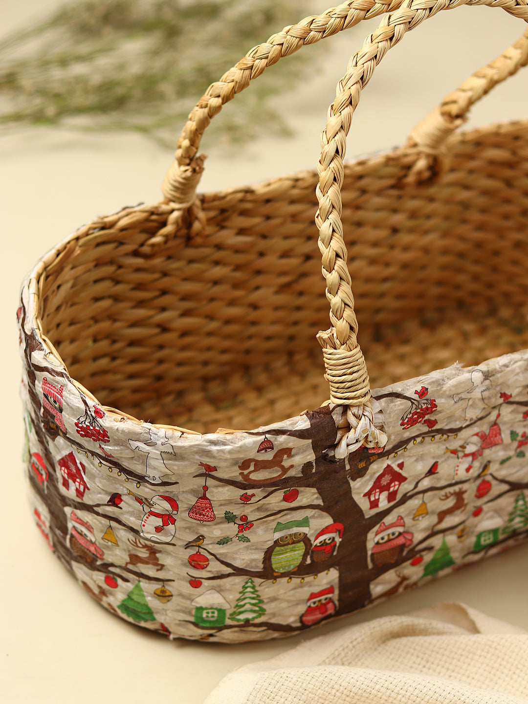  Seagrass Hamper Basket