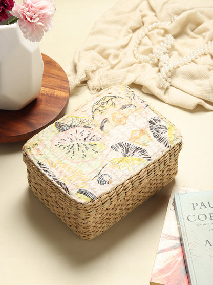Seagrass Lid Storage Box