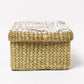 Large Size Seagrass Lid Boxes