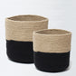 Black Jute Planter Baskets