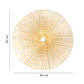 Bamboo Rattan Pendant Lampshade - Lattice
