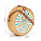 Round Rattan Sling Bags