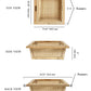 Wicker Pull-Out Basket Size chart