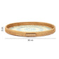 Buy Cane Tray Round - Blue Circle Mosaic