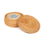 Rattan Coasters | Tea Coasters - Blue