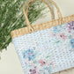 Seagrass Shopping Basket Blue