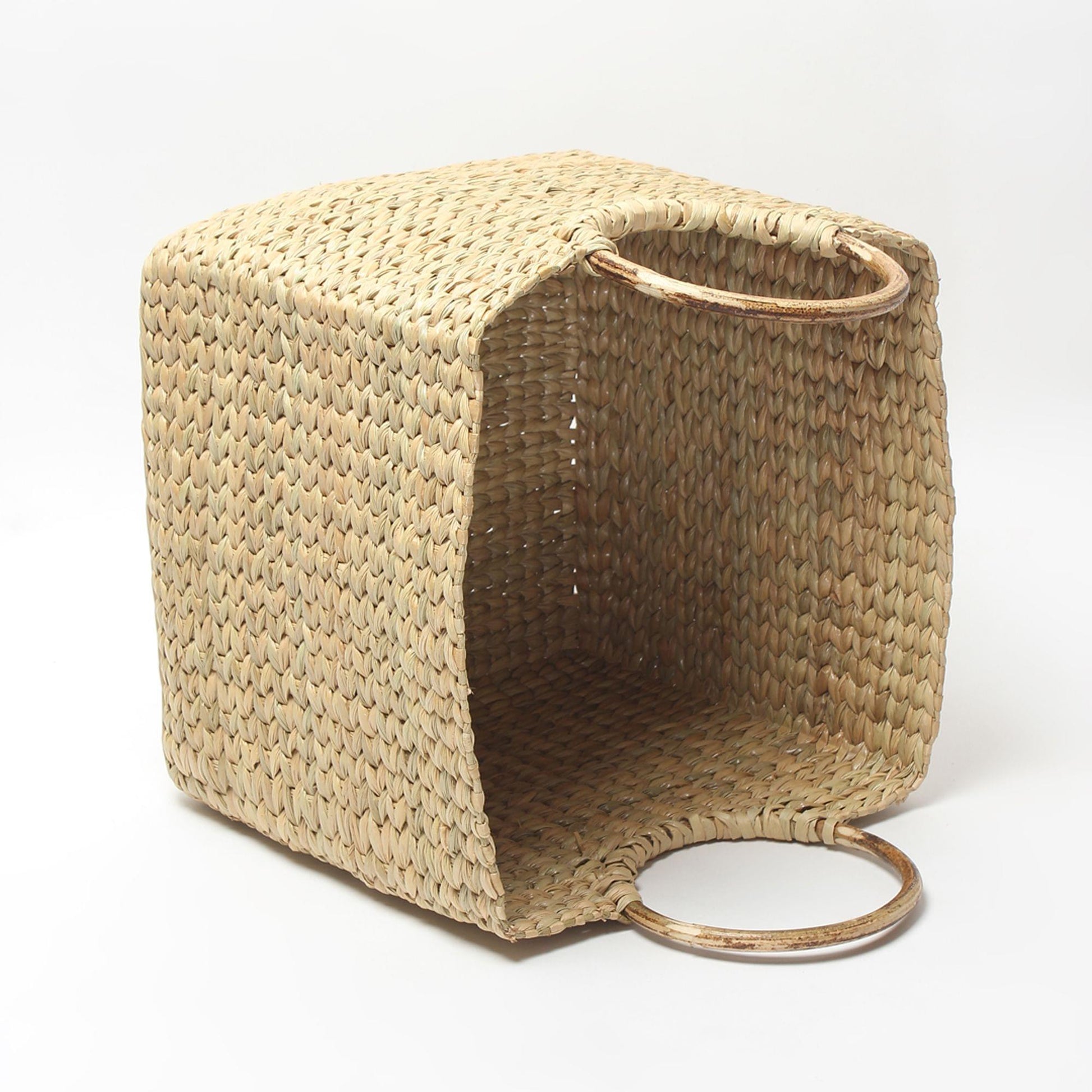 Cane Handle Storage Basket