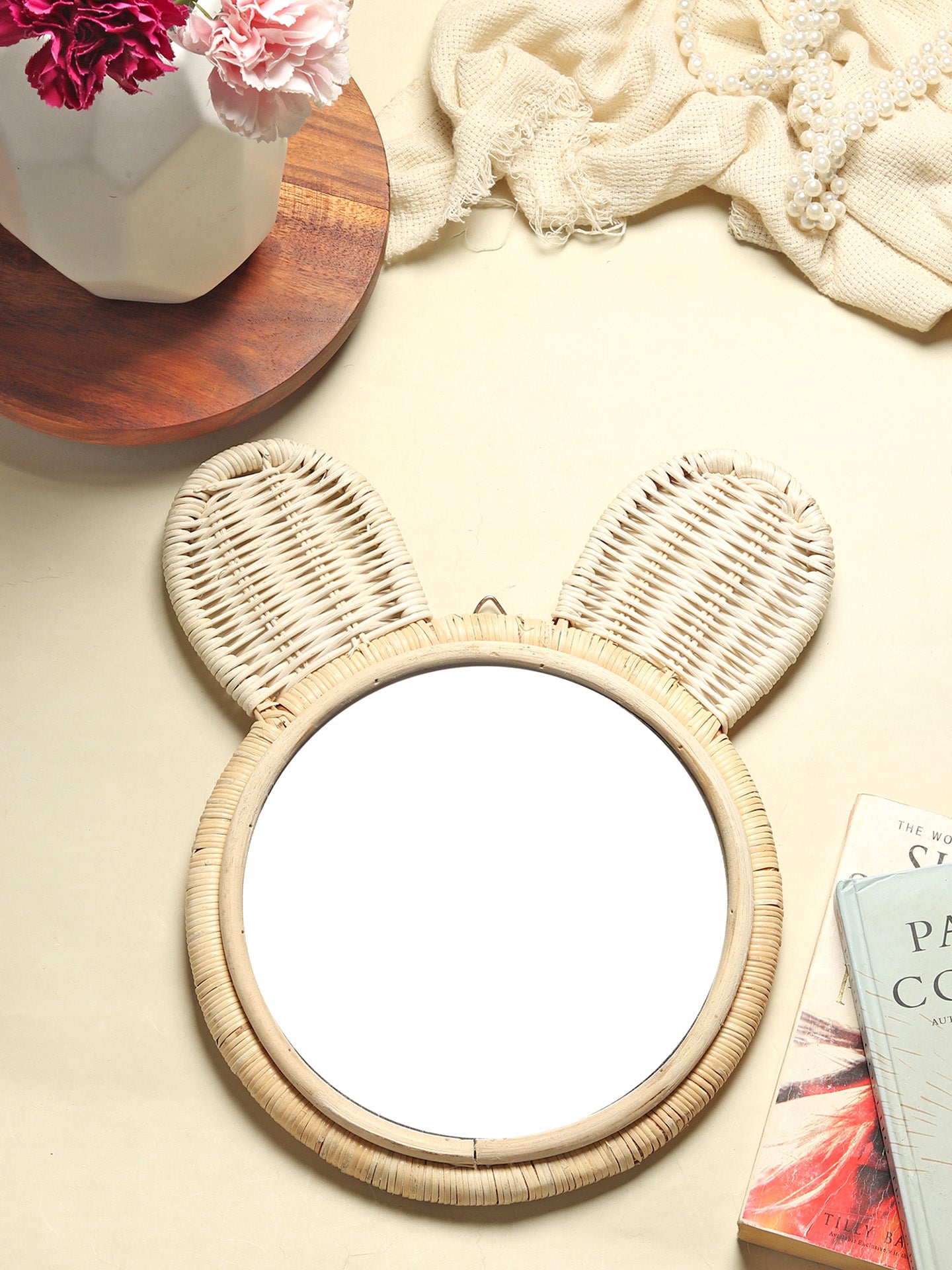 Bamboo Mirror for Kids Room