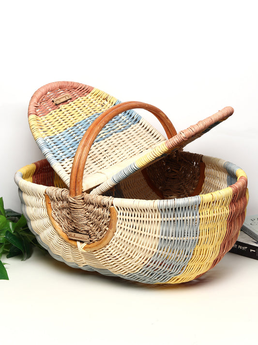 Wicker Storage Basket