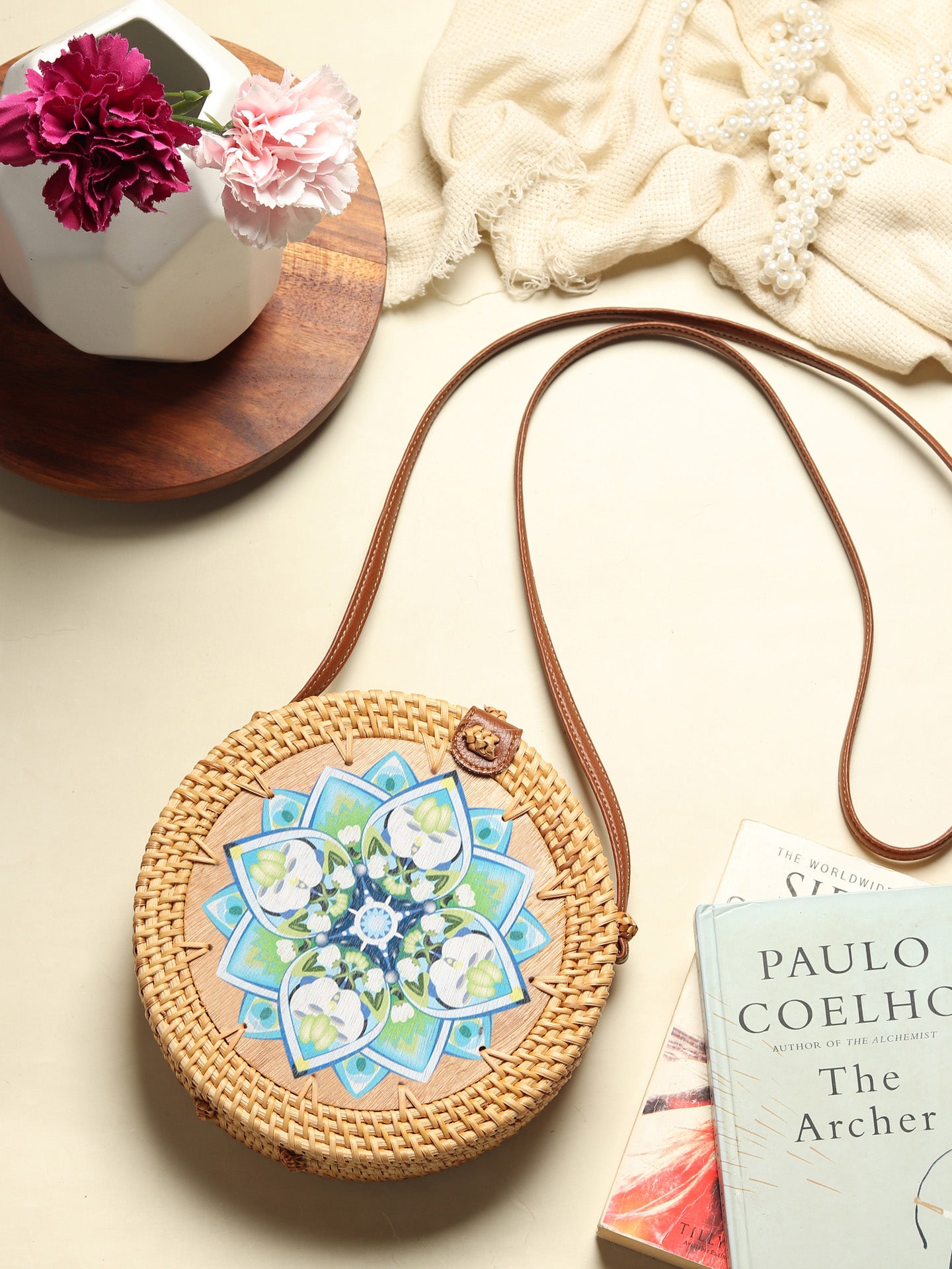 Rattan Sling Bags