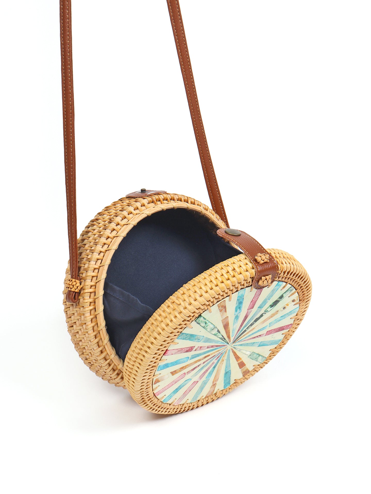 Stylish Round Sling Bag for Women | Buy Beach Sling Bags